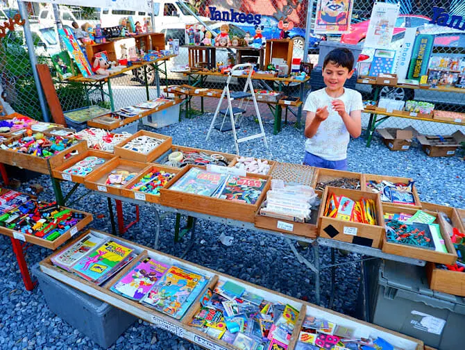 Feiras de antiguidades em Nova York - Williamsburg Brooklyn Flea