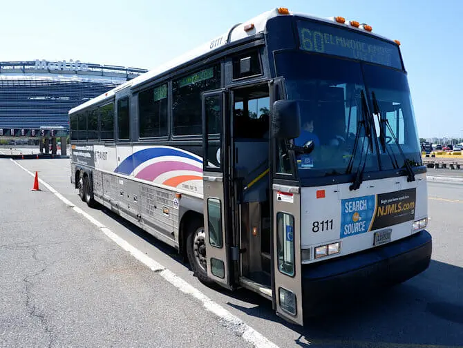 New Jersey Transit em Nova York - Ônibus da NJ Transit