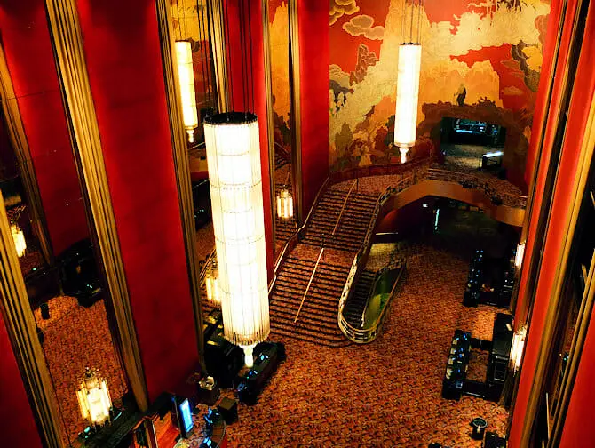 Radio City Music Hall em Nova York - Interior