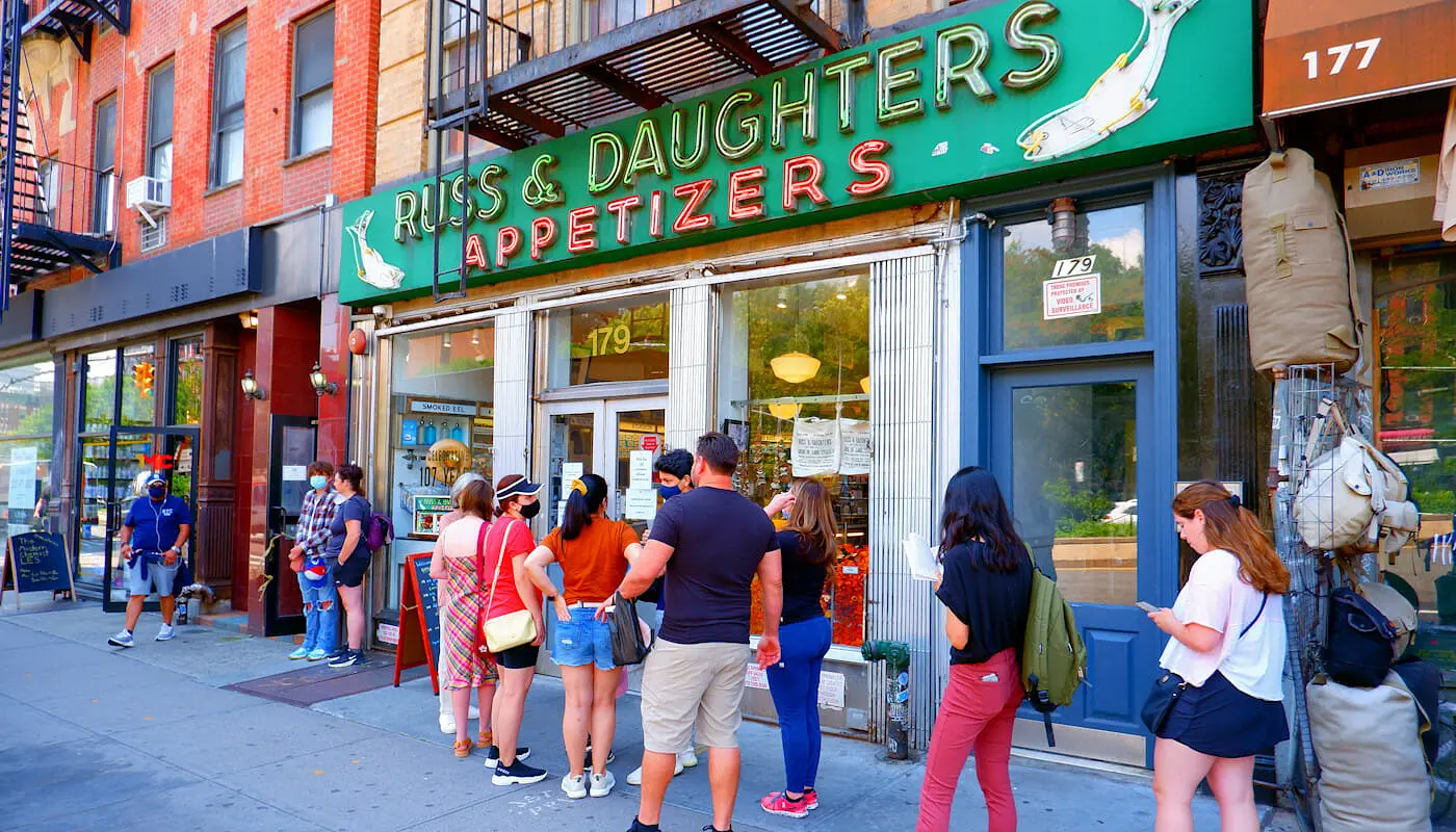 Melhores Bagels em Nova York - Russ and Daughters