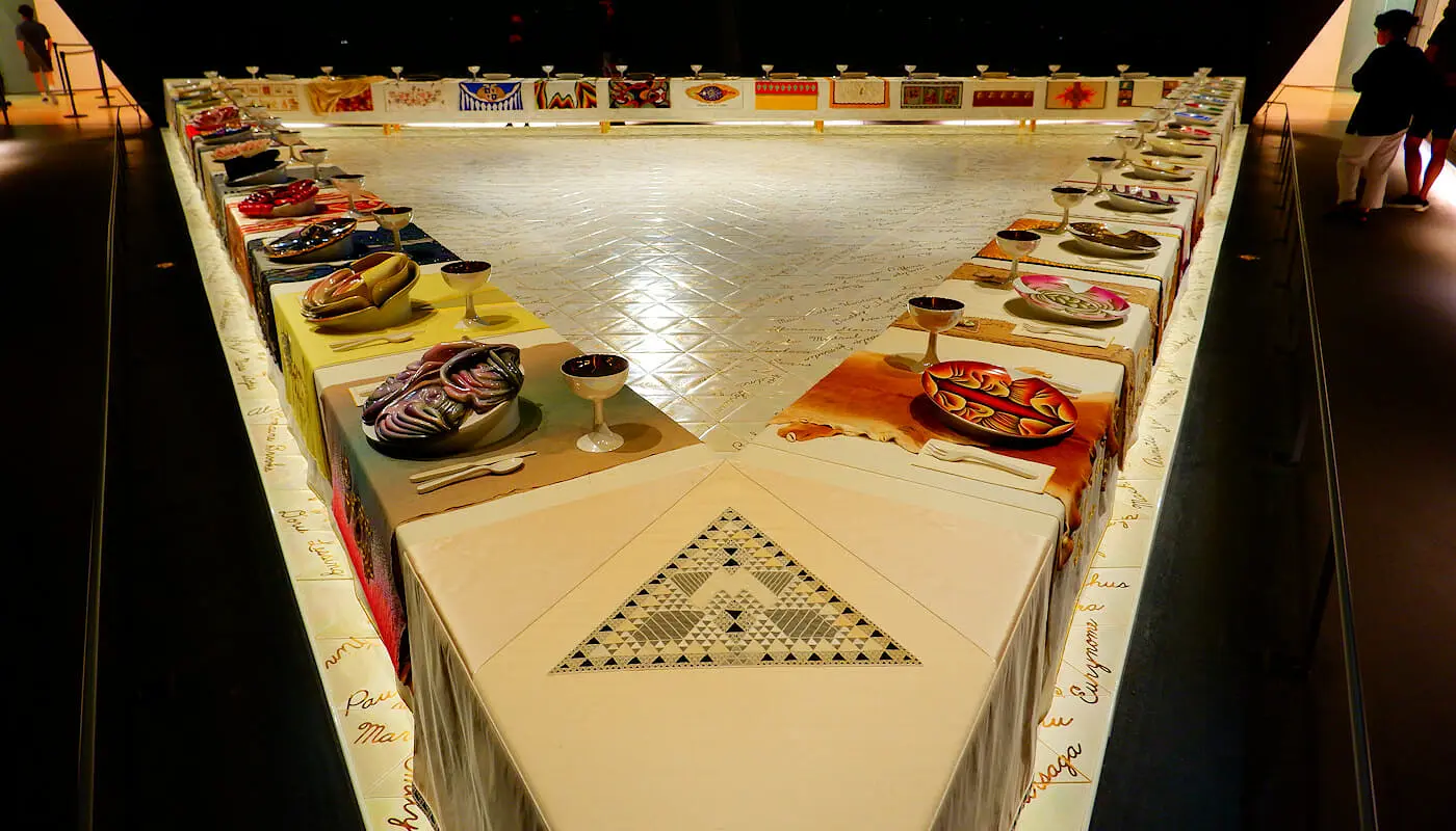 Brooklyn Museum em Nova York - The Dinner Party