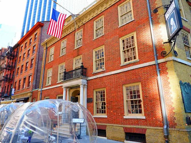 Excursões Hamilton em Nova York - Fraunces Tavern