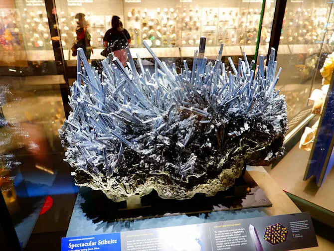 Museu Americano de História Natural em Nova York - Pedras preciosas