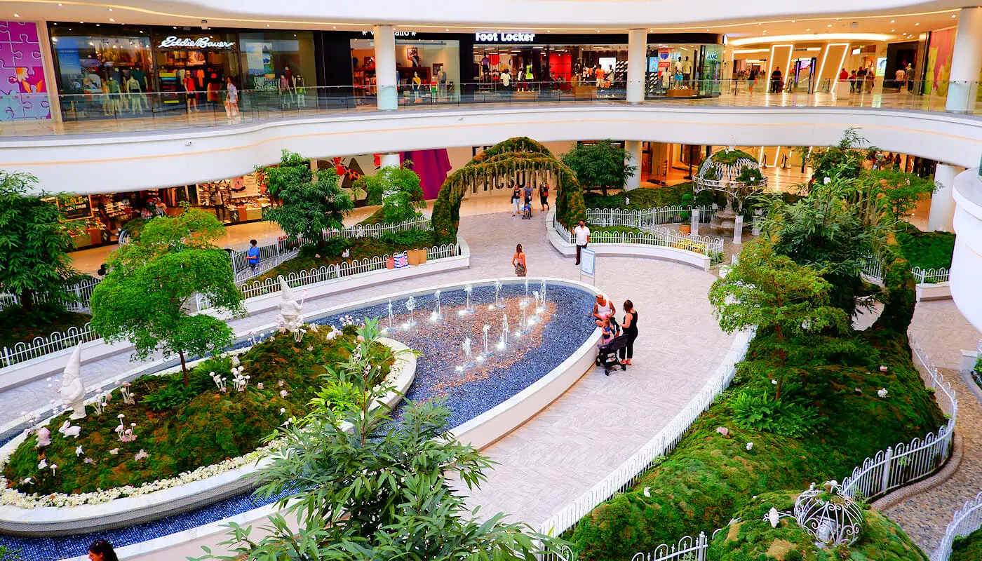 American Dream Mall perto de Nova York - Jardim