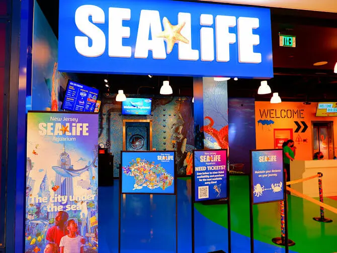American Dream Mall perto de Nova York - SEA LIFE Aquarium
