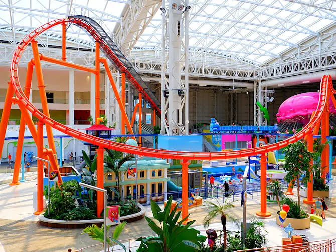 Ingressos para Parque de diversões Nickelodeon Universe perto de Nova York - Dentro do parque temático