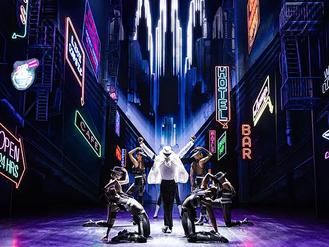 Ingressos para MJ The Michael Jackson Musical Cena