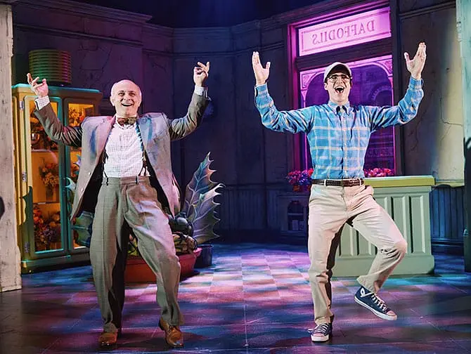 Little Shop of Horrors on Broadway Tickets - Seymour e Mr Mushnik