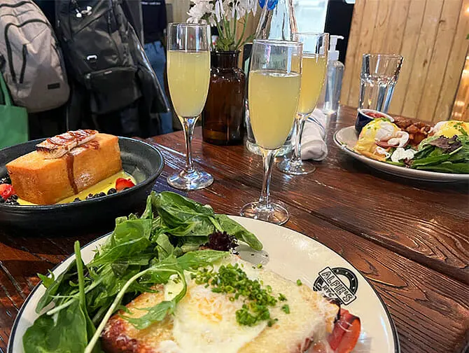 Brunch em Nova York