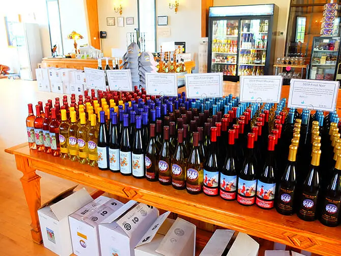 Passeio à vinícola de Nova York vinhos