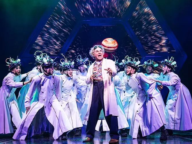Back to the Future The Musical on Broadway tickets - Doc Brown