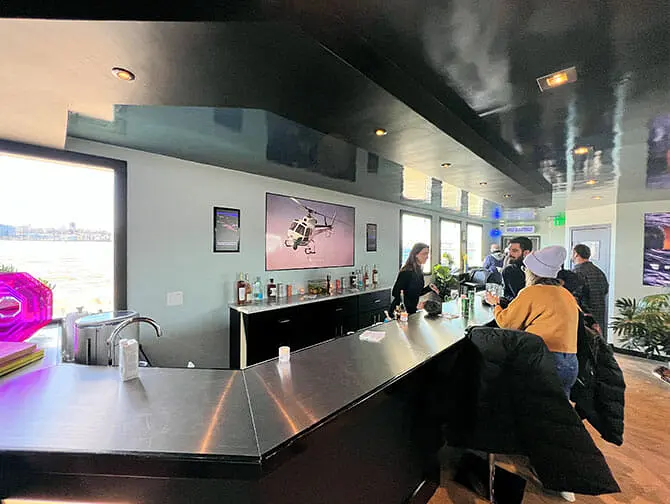 Transfer de helicóptero entre os aeroportos JFK ou Newark e Manhattan - Lounge