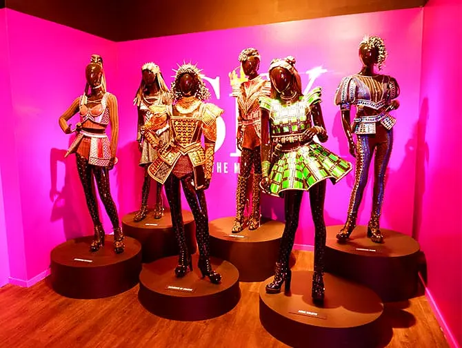 Museum of Broadway em Nova York -Trajes