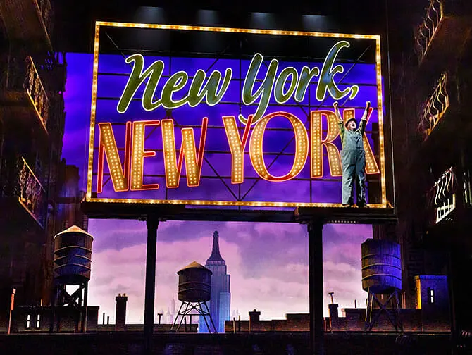 New York New York on Broadway Tickets - Decoração