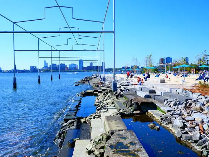 Gansevoort Peninsula em Nova York - Praia