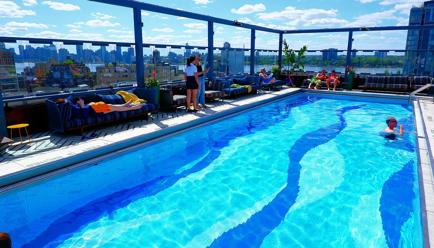 Hotéis com piscina em Nova York-Gansevoort Meatpacking