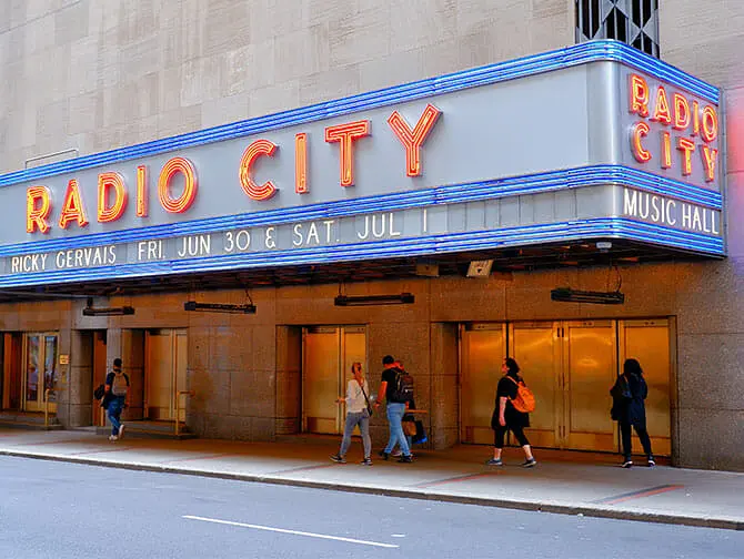 Excursão pelo Rockefeller Center - Radio City Music Hall