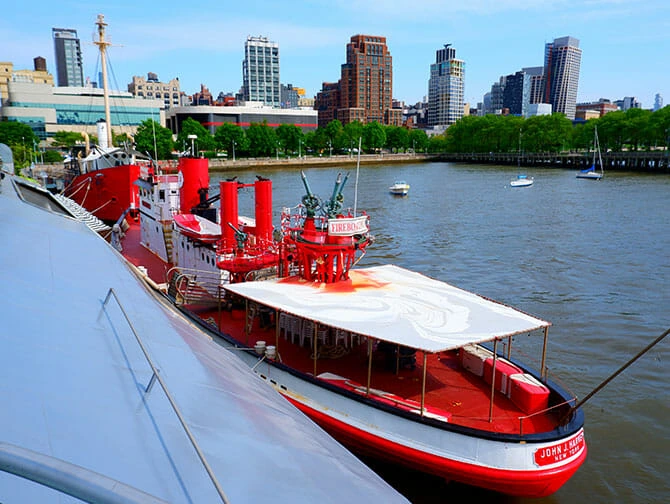 Hudson River Park em Nova York - Frying Pan