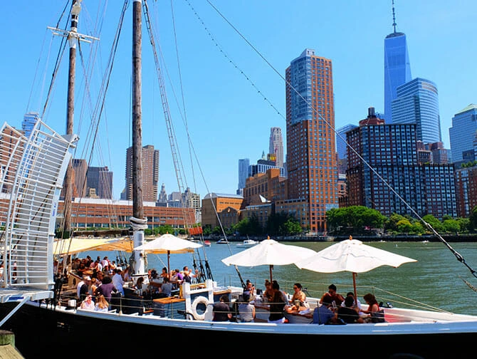 Hudson River Park em Nova York - Grandes Bancos