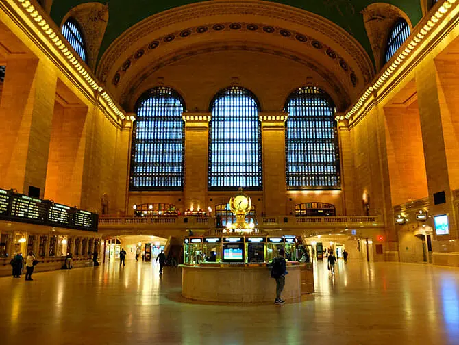 Excursão noturna por Nova York - Grand Central Terminal