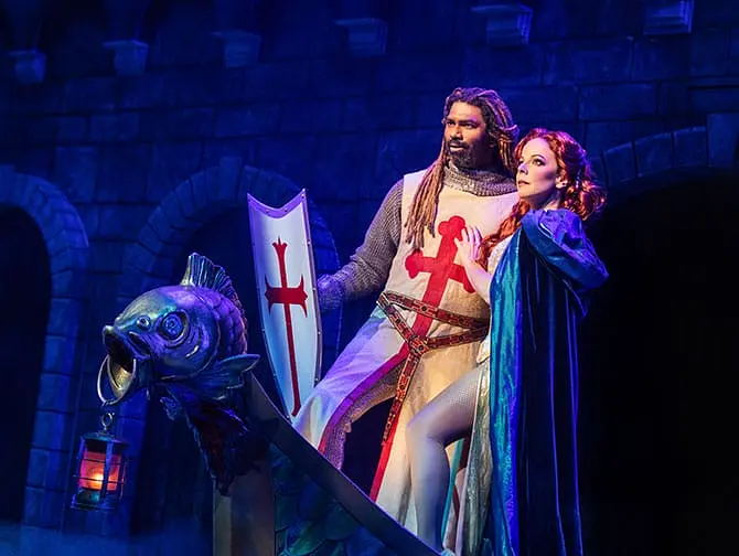 Ingressos para Spamalot na Broadway - Decoração