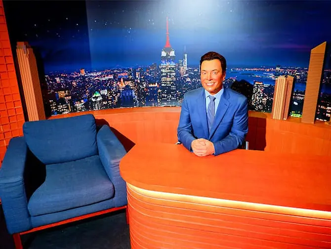 Madame Tussauds em Nova York - Tonight Show