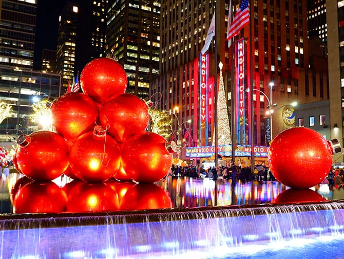 Rotas de caminhada em Nova York - Impress&atilde;o do Natal em Nova York