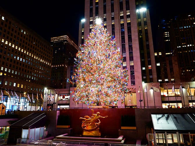 Rotas de caminhada em Nova York - Natal em Nova York