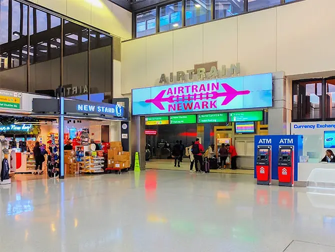 Newark Liberty International Airport (EWR) - AirTrain