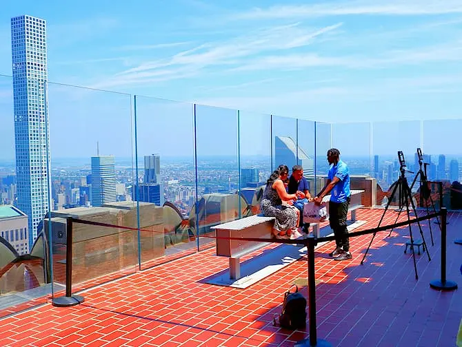 Ingressos para Top of the Rock - The Beam