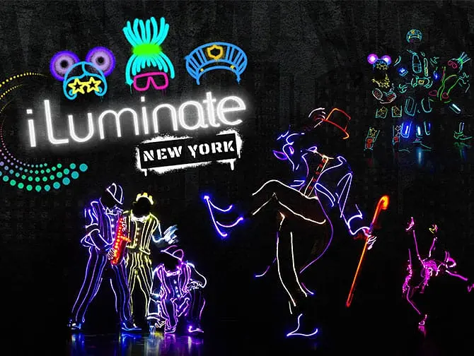 Ingressos para o iLuminate na Broadway