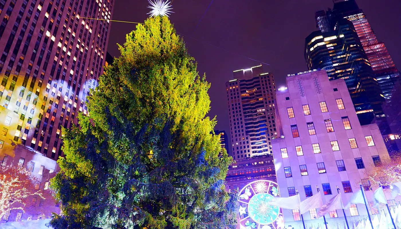 Árvore de Natal do Rockefeller chegou