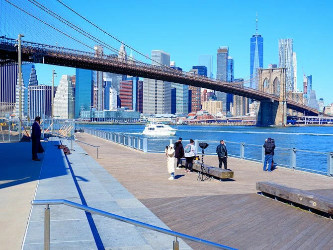 Passeios de bicicleta em Nova York - Brooklyn Bridge Park