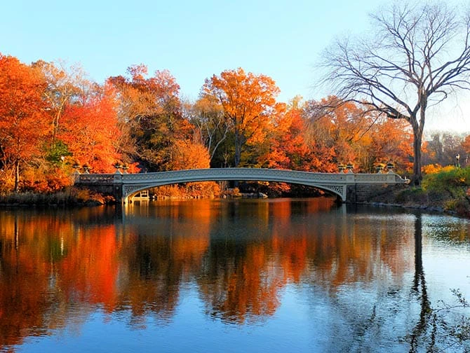 Passeios de bicicleta em Nova York - Bow Bridge