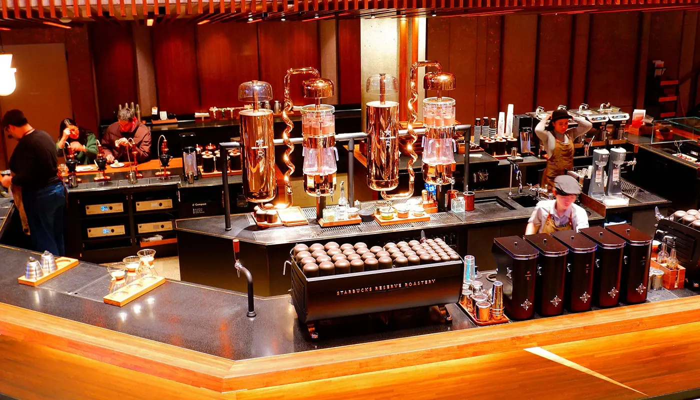 Melhores Cafés em Nova York - Starbucks Reserve Roastery New York