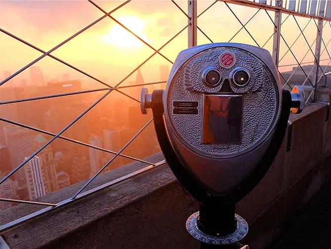 Ingressos para o Empire State Building - Plataforma exterior