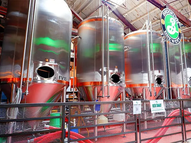 Cervejarias de Nova York - Dentro da Brooklyn Brewery