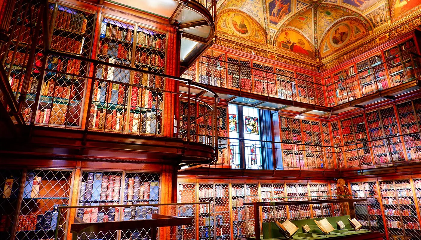 The Morgan Library & Museum em Nova York - Coleção única