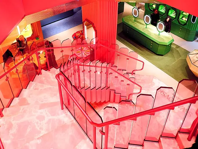 Swarovski em Nova York - Interior