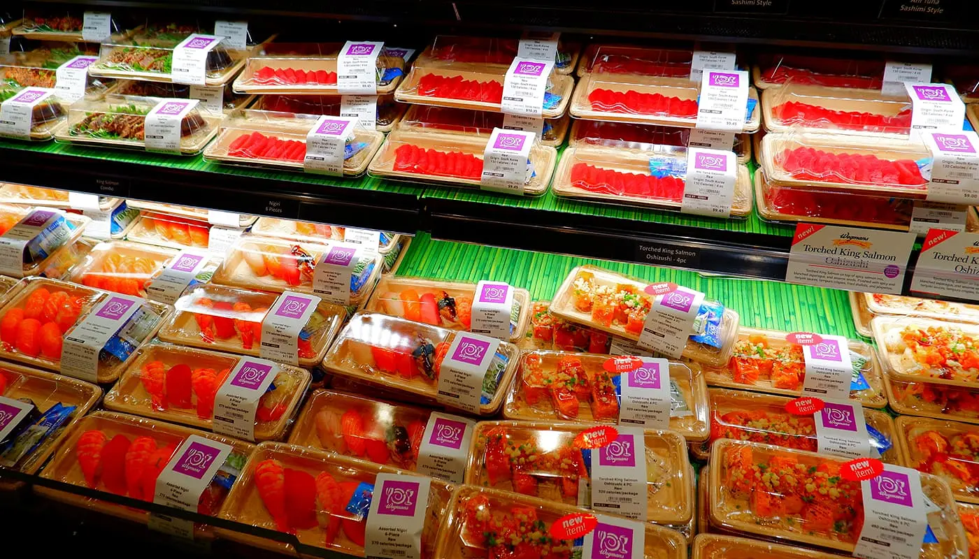 Melhor Sushi de Nova York - Supermercado