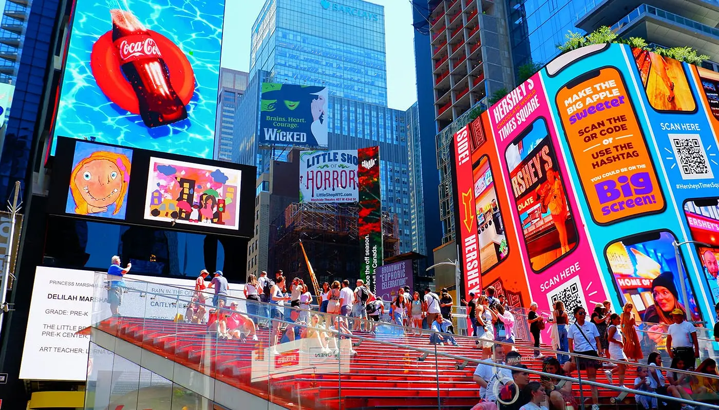 O que fazer na Times Square - Red Steps