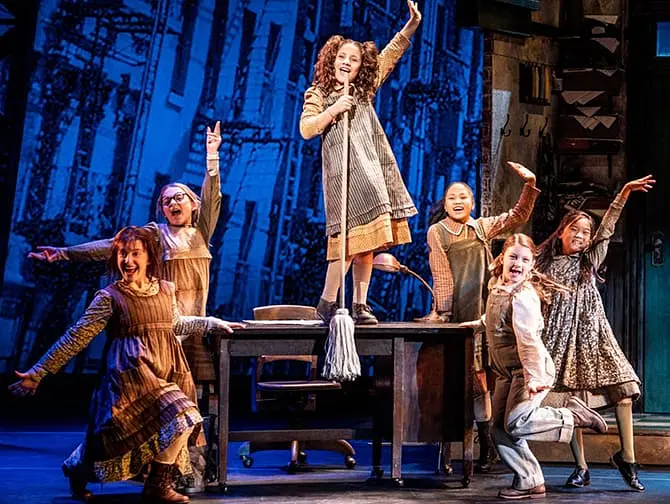 Annie, o musical em Nova York - orfanato