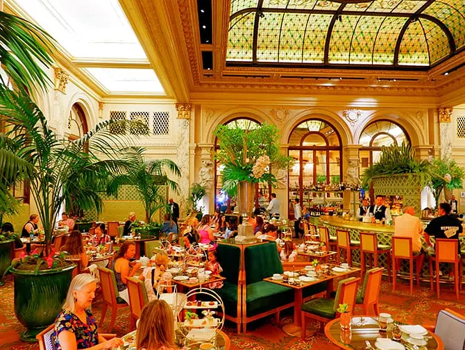 Ch&aacute; da tarde em Nova York - The Palm Court