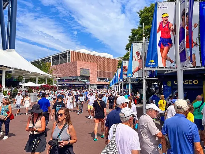 Ingressos para o US Open Tennis - Ambiente