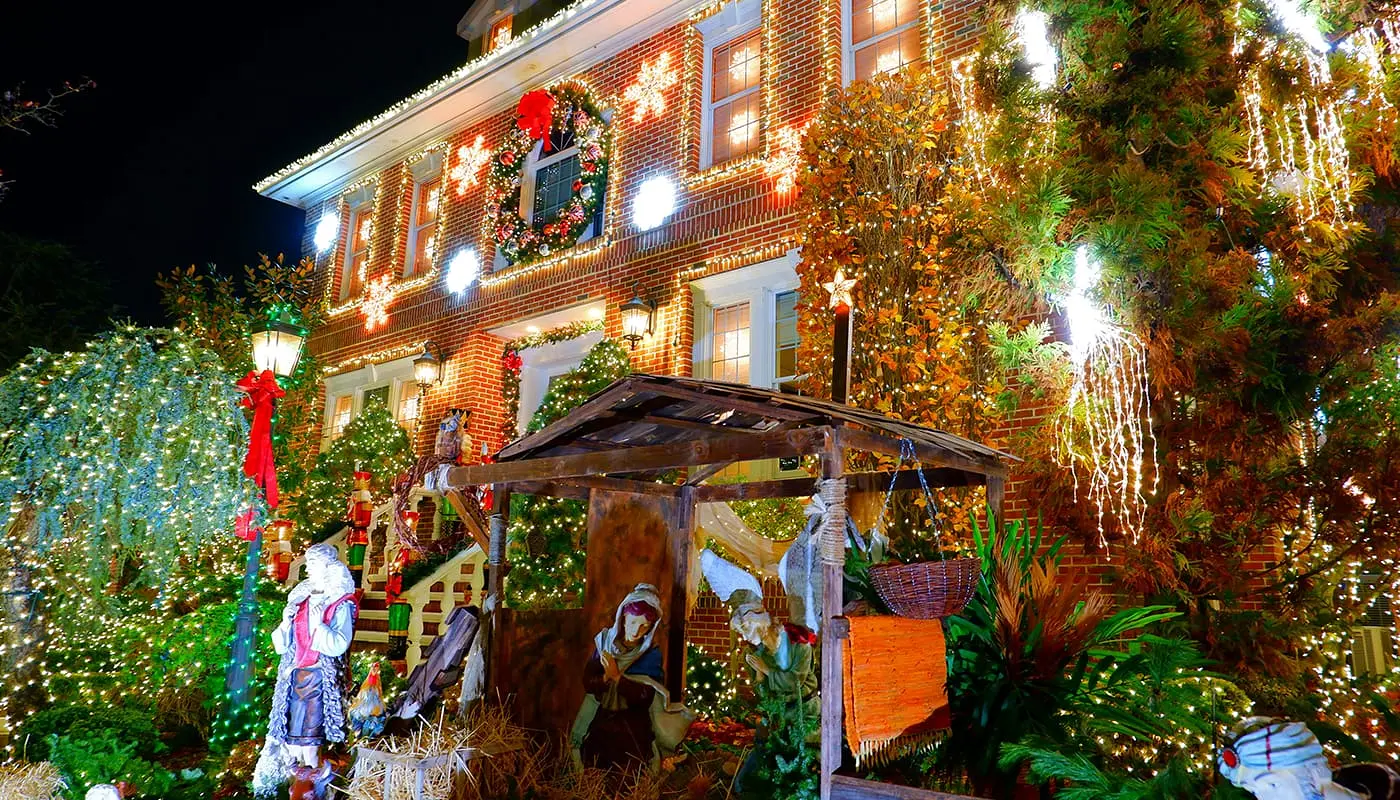 Roteiro de Natal em Nova York - excursão de natal Dyker Heights
