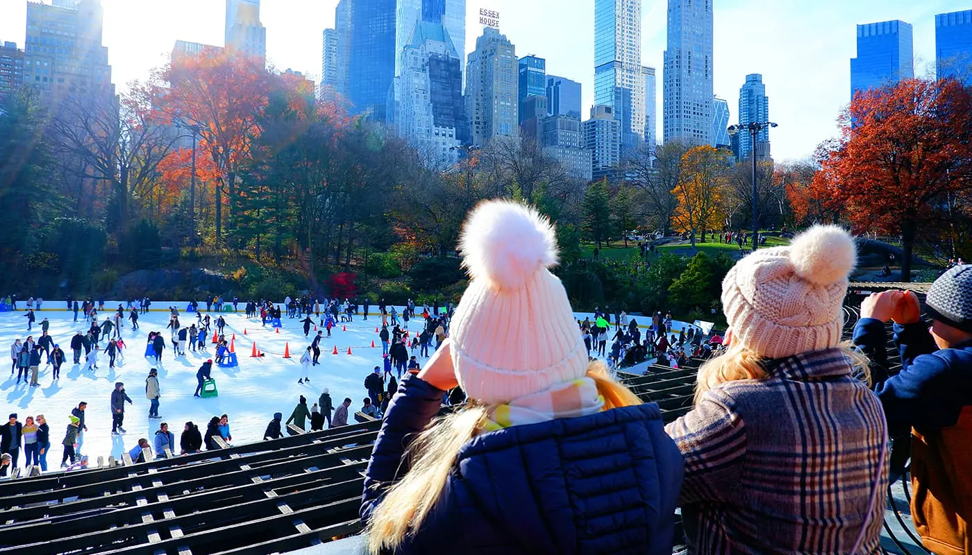 Roteiro de Natal em Nova York - Patinação no gelo do Central Park