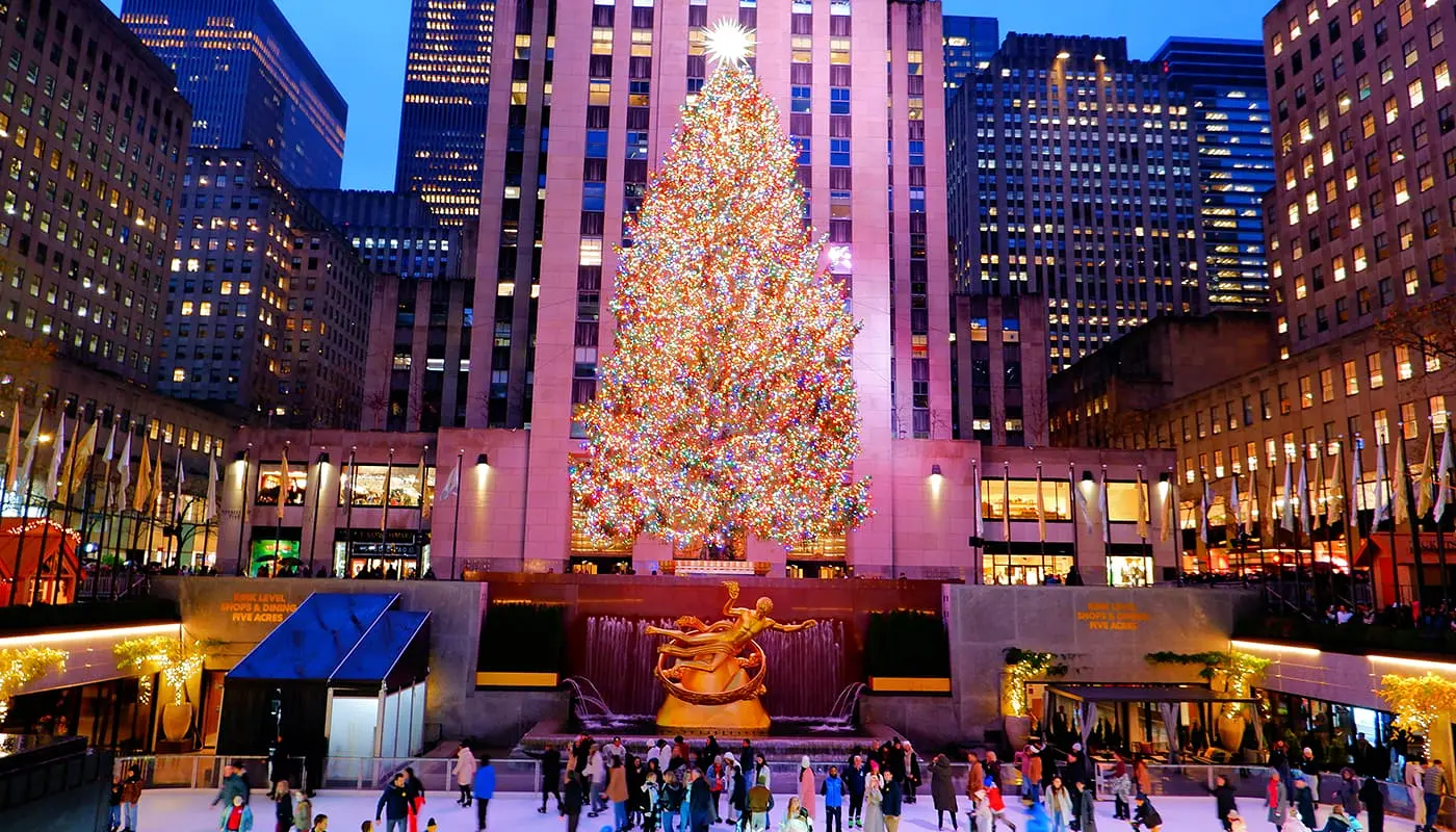 Roteiro de Natal em Nova York - Árvore de Natal do Rockefeller