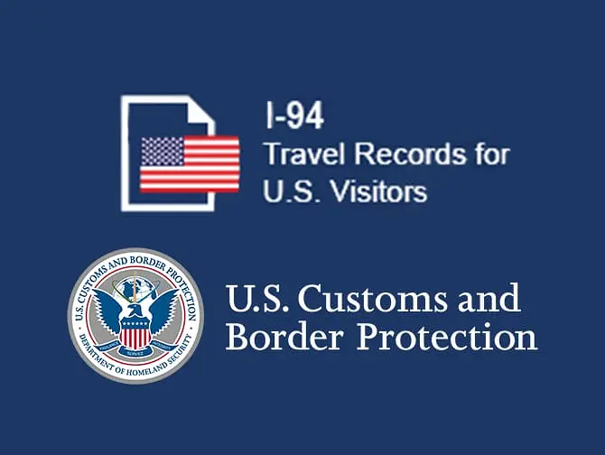 Formulário I-94 para os Estados Unidos