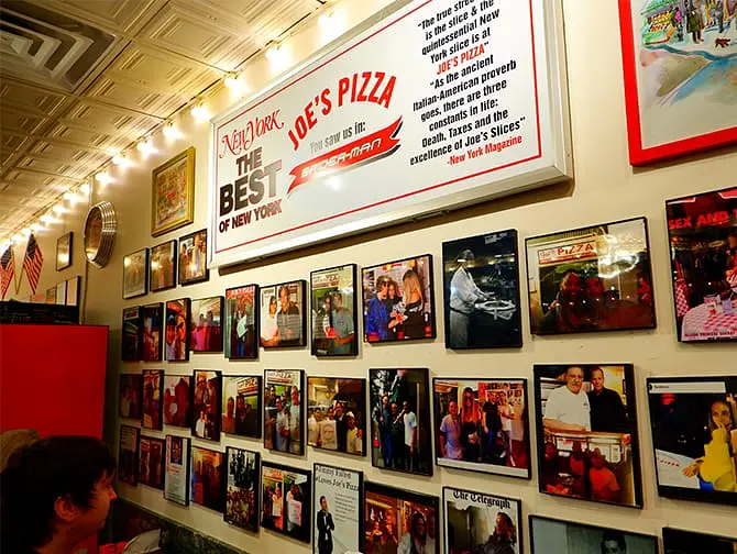 Excursão de pizza em Nova York - Pizzaria