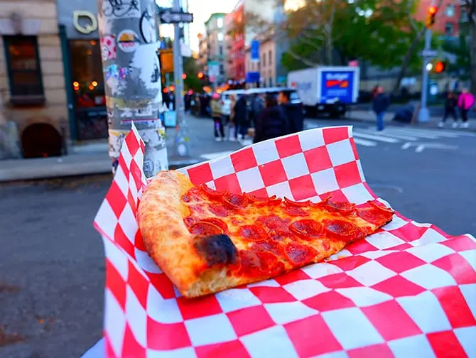 Excursão de pizza em Nova York